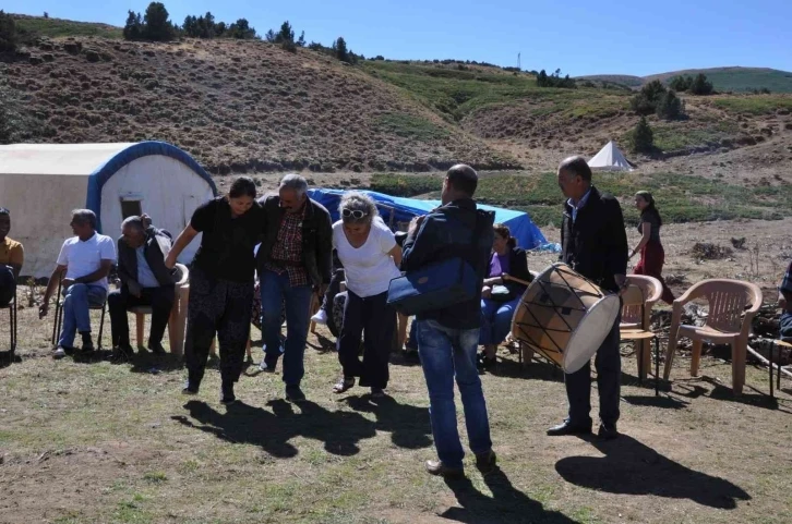 Terörden arındırılan Tunceli yaylarında artık davul zurna sesi yükseliyor
