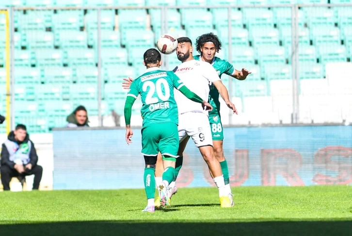 TFF 2. Lig: Bursaspor: 0 - Nazilli Belediyespor: 0
