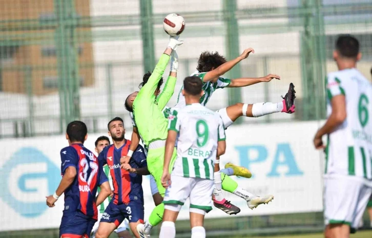 TFF 2. Lig: Bursaspor: 1 - Yeni Mersin İdman Yurdu: 1
