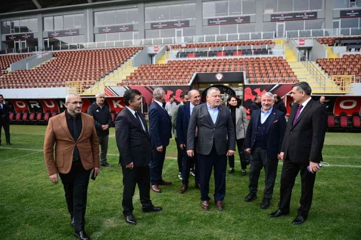 TFF Tahkim Kurulu’ndan Çorum Stadyumu’nda inceleme
