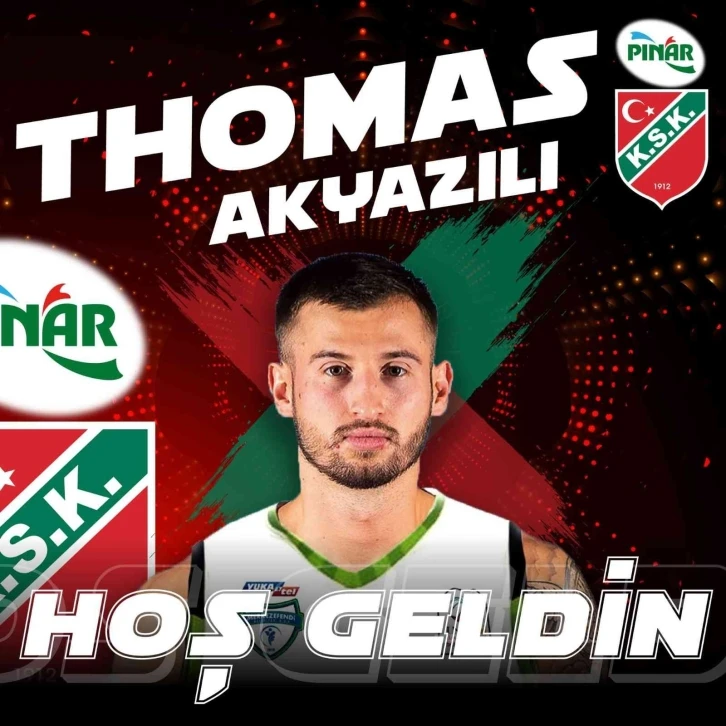 Thomas Akyazılı, Pınar Karşıyaka’da
