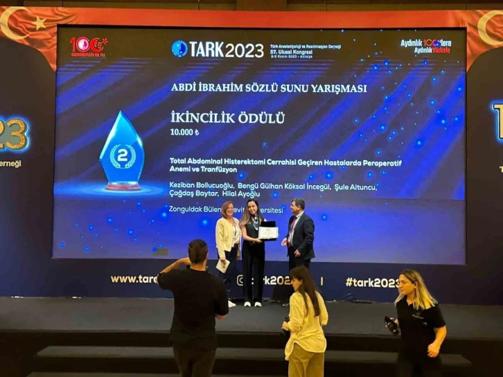 Tıp Fakültesi Öğretim Elemanlarından TARK 2023’te İkincilik Başarısı
