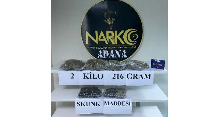 Tırda 2 kilo 216 gram esrar ele geçirildi