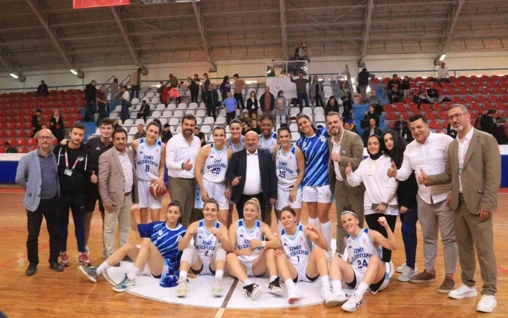 TKBL: İzmit Belediyespor: 70 - HDI Sigorta Yalova VIP: 59
