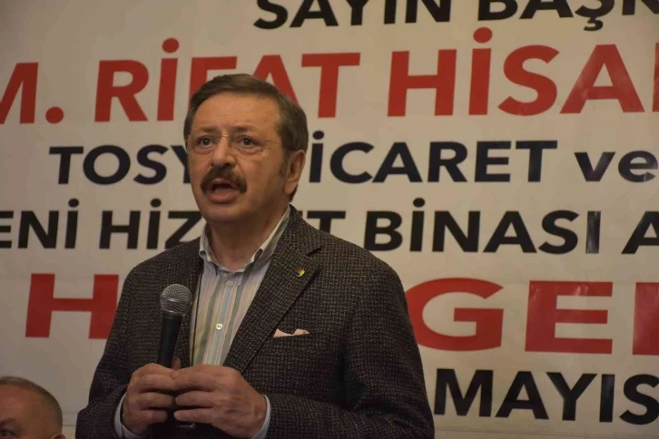 TOBB Başkanı Hisarcıklıoğlu: "(TOGG) 2023’ün ilk üç ayında inşallah banttan inerek trafiğe çıkmış olur"
