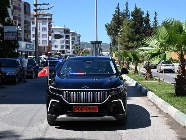 TOGG, Osmaniye Valiliğinde makam aracı olarak hizmete girdi