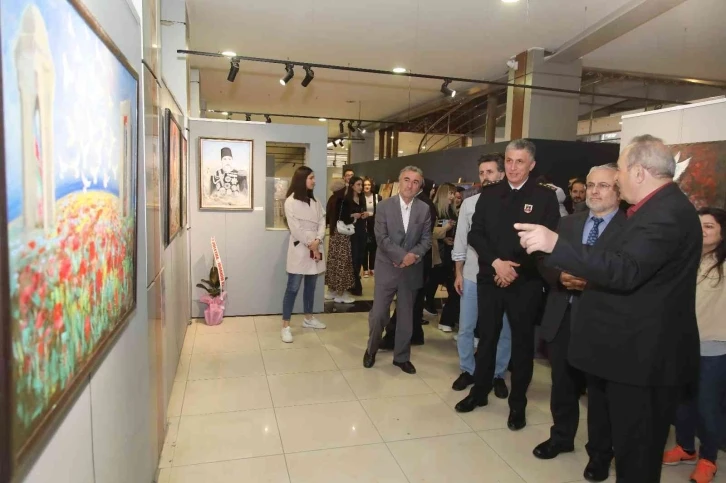 Tokat’ta, “Bir Millet İki Devlet Zafer” resim sergisi açıldı
