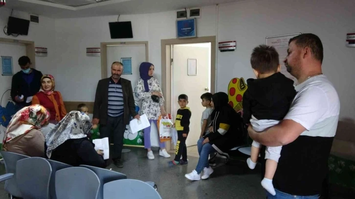 Tokat’ta çocuk hasta sayısında yoğunluk yaşanıyor
