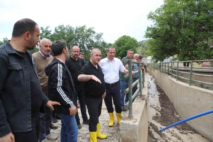 Tokat’ta dolu yağışı etkili oldu
