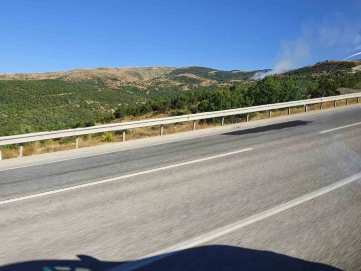 Tokat’ta faciadan dönüldü, yangın büyümeden söndürüldü
