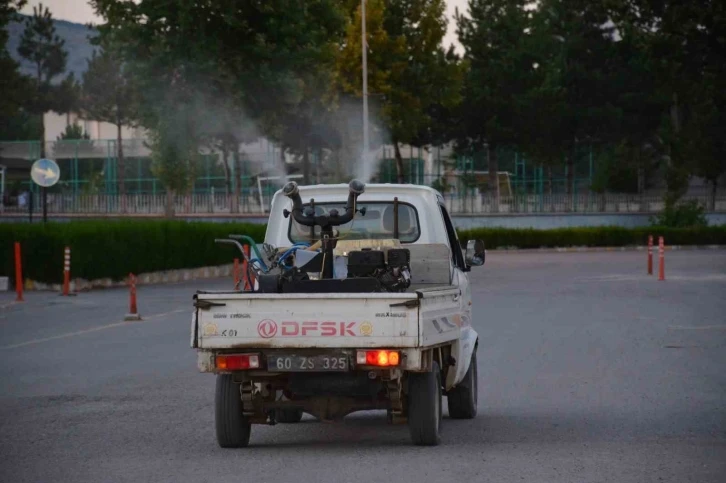 Tokat’ta haşerelere karşı ilaçlama çalışması başladı
