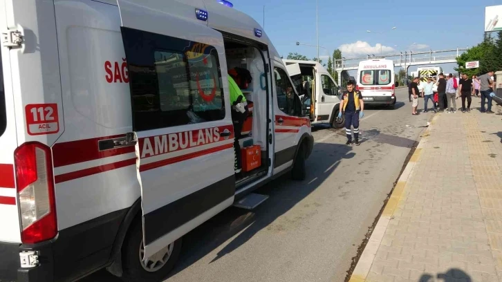 Tokat’ta zincirleme trafik kazası: 6 yaralı
