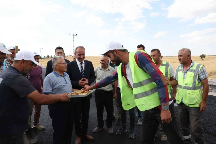 Tomarza’ya 10 bin Tonluk Asfalt Yatırımı
