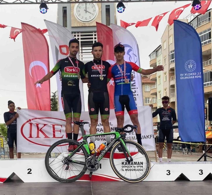 Torkulu pedallar Karaman’da madalyaları topladı
