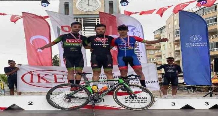 Torkulu pedallar Karaman’da madalyaları topladı