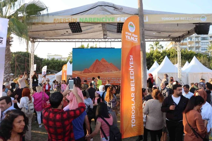 Toroslar Belediyesi standı festivalde ilgi odağı oldu
