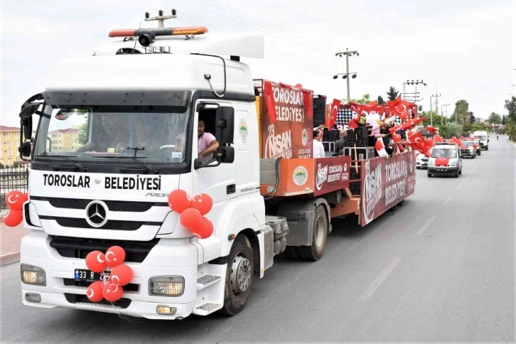 Toroslar Belediyesinden 23 Nisan Gezici Bayram Tırı ile çocukları coşturacak
