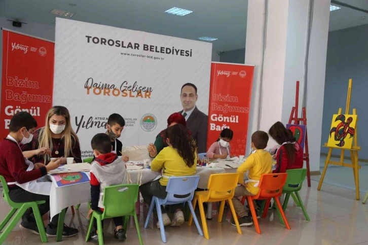 Toroslar Belediyesinden çocuklar için tatil şenliği
