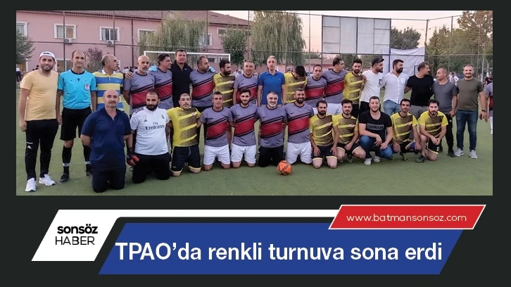 TPAO’da renkli turnuva sona erdi