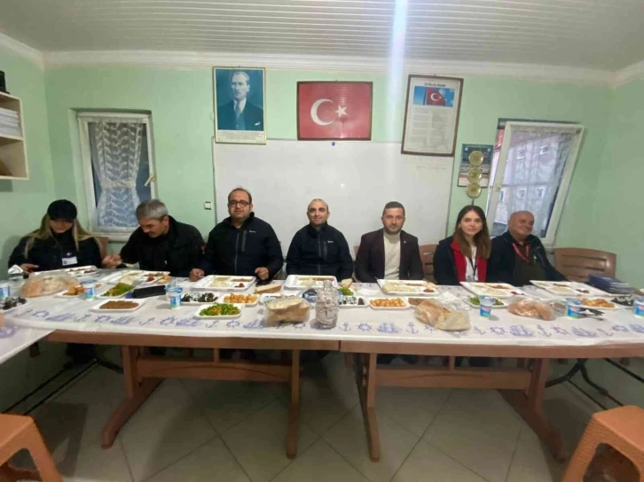 TPAO ile Saz köyü halkı iftarda buluştu
