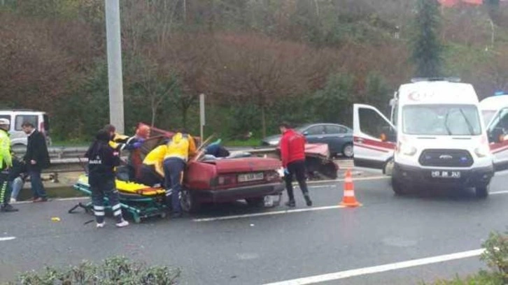 Trabzon'da trafik kazası: 2 ölü, 2 yaralı