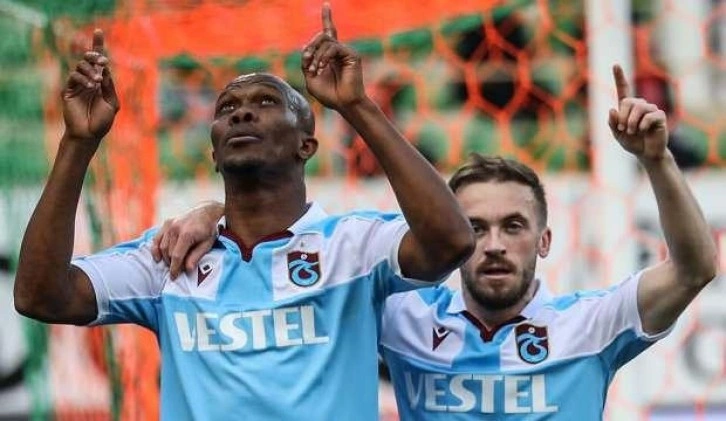 Trabzonspor'da sezona damga vuran ikili: Nwakaeme-Visca