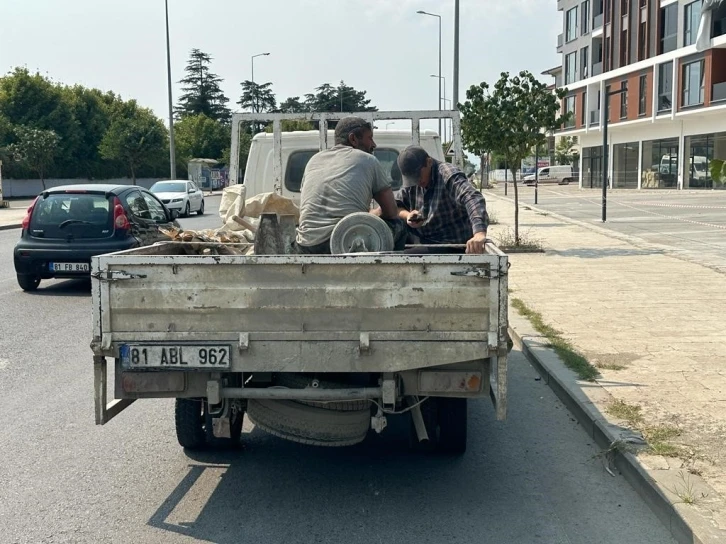 Trafik ekiplerinin titiz denetiminde yakalandı
