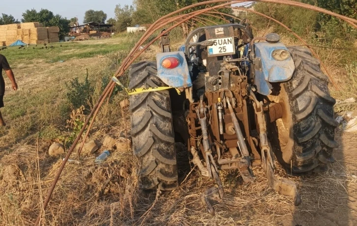 Traktörle kaza yapan genç kadın hayatını kaybetti
