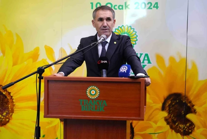 Trakya Birlik Başkanı Kırbiç: &quot;Kuraklık, ayçiçek verimini olumsuz yönde etkilemiştir&quot;
