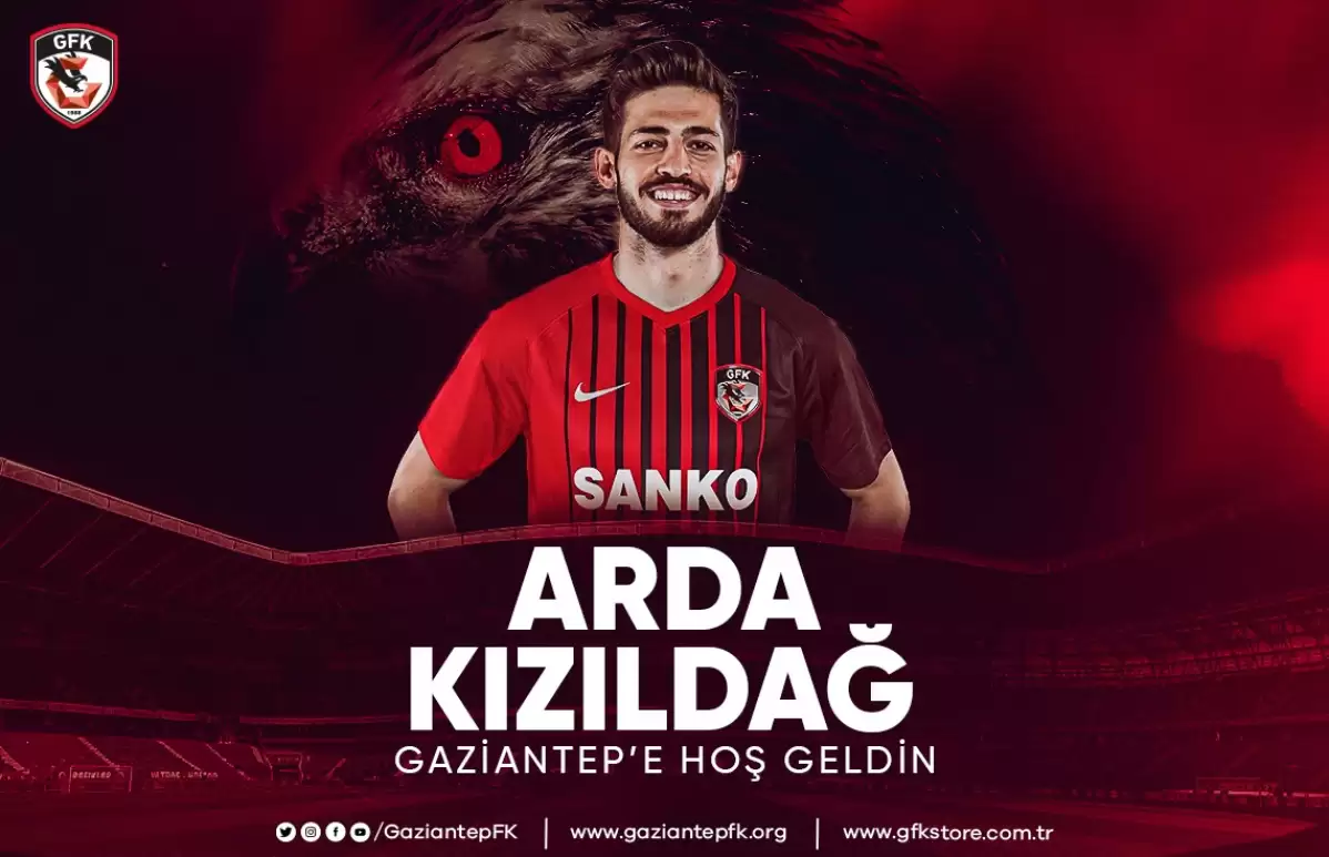 Transfer Arda Kızıldağ Gaziantep'te!