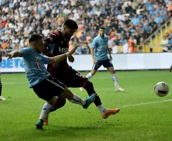 Trendyol Süper Lig: Adana Demirspor: 1 - Trabzonspor: 0 (Maç sonucu)
