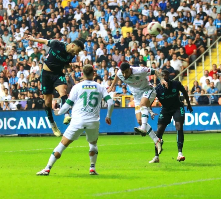 Trendyol Süper Lig: Adana Demirspor: 3 - Konyaspor: 0 (Maç sonucu)
