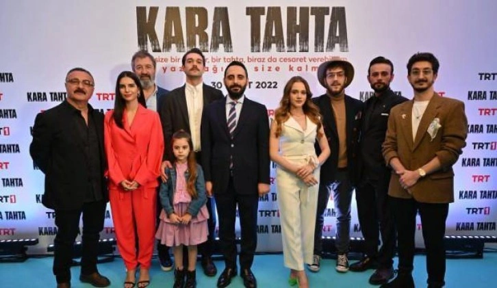 TRT 1’in Yeni Dizisi “Kara Tahta”nın Edirne’de Galası Düzenlendi