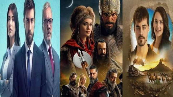 TRT1'in 3 sevilen dizisi Alparslan Büyük Selçuklu, Gönül Dağı ile Teşkilat'tan herkesi üze