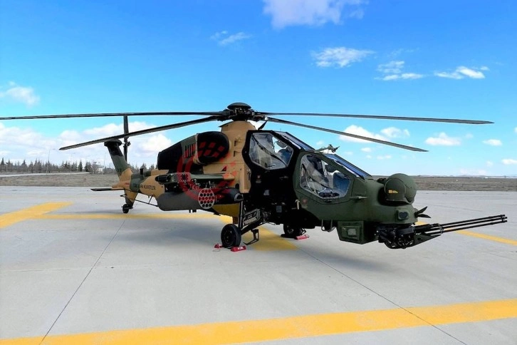 TSK, 58’inci Atak helikopterini envanterine kattı