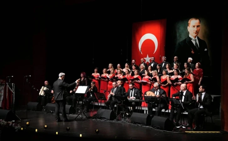 TSM korosundan Mersinlilere müzik ziyafeti
