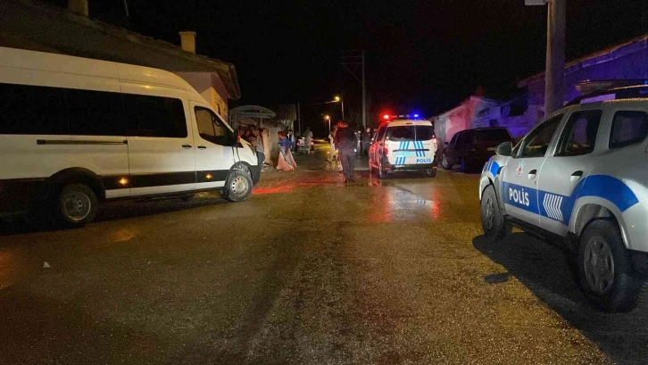 Tüfekle ateş etti, polise silah doğrultup kaçtı
