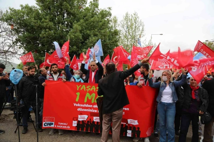 Tunceli’de 1 Mayıs coşkuyla kutlandı
