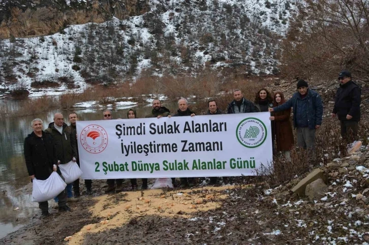 Tunceli’de 2 Şubat Dünya Sulak Alanlar Günü etkinliği
