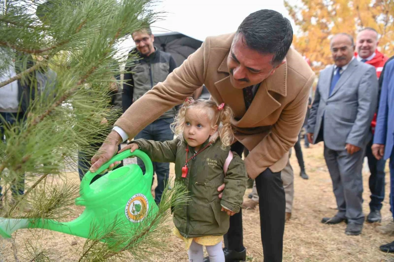 Tunceli’de 35 bin fidan toprakla buluşturuldu
