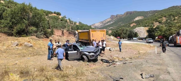 Tunceli’de feci kaza: 2’si ağır 7 yaralı
