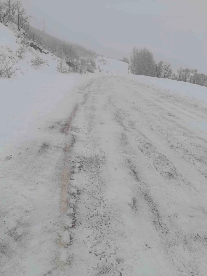 Tunceli’de o yol, yeniden trafiğe kapatıldı
