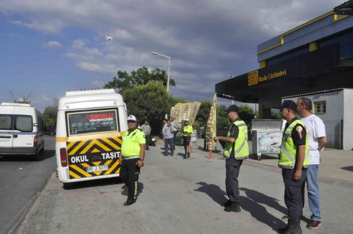 Turgutlu’da okul servis araçları denetlendi
