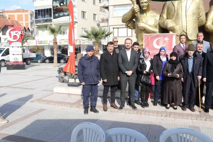 Turgutlu’da şehitler unutulmadı
