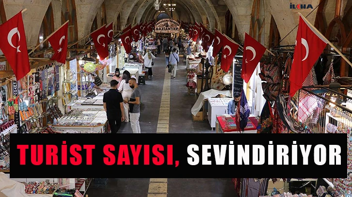 Turist sayısı, sevindiriyor