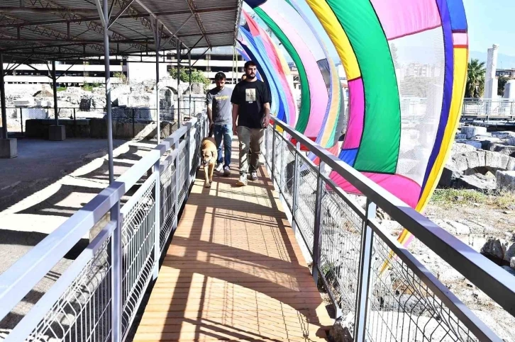 Turistler, Agora Ören Yeri’ndeki tarihe yakından tanıklık edecek
