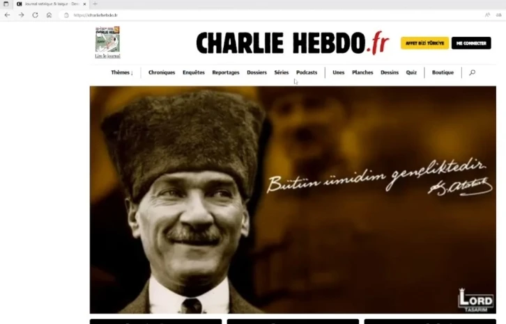 Türk hacker Charlie Hebdo’nun sitesini hackledi
