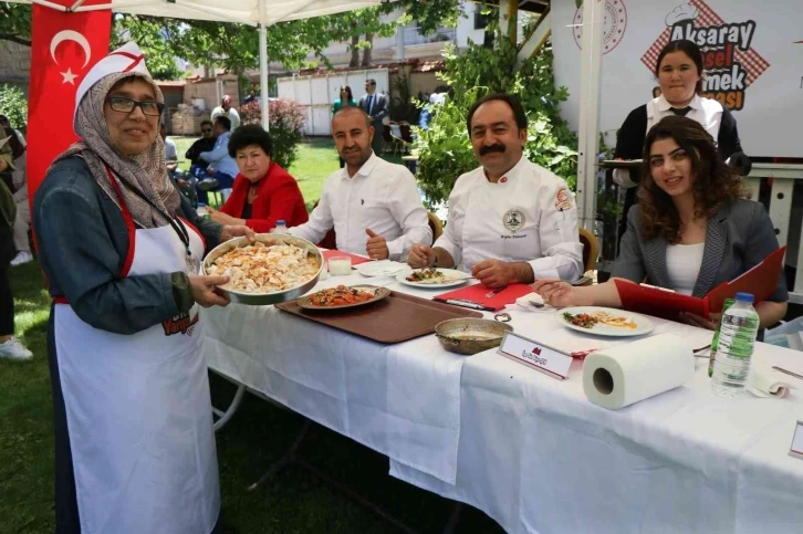 Türk Mutfağı Haftası’nda yöresel yemekleri yarıştırdılar
