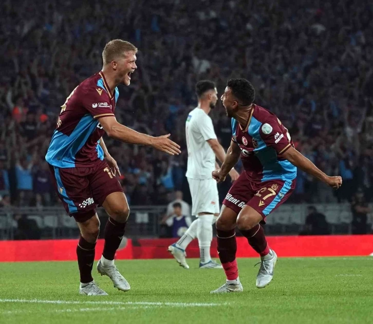 Turkcell Süper Kupa: Trabzonspor: 4 - Sivasspor: 0 (Maç sonucu)
