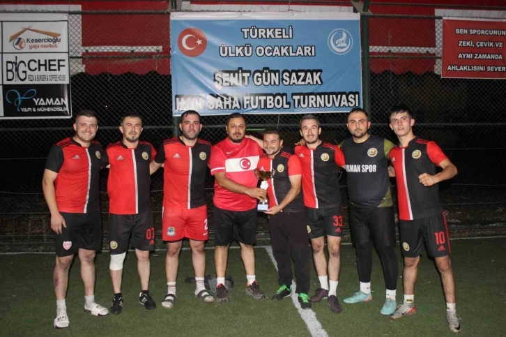 Türkeli’de Halı Saha Futbol Turnuvası sona erdi
